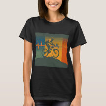 Retro-Mountainbiker-Herzschlag