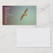 Retro Möve Visitenkarte (Vorne/Hinten)