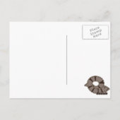 Retro Movie Night Geburtstagsparty Postkarte (Rückseite)