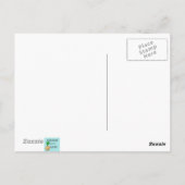 Retro Movie Star Postkarte (Rückseite)