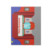 Retro Movie Theater Notepad Notizblock (Rotiert)