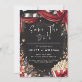 Retro Movie Ticket am beliebtesten Hochzeit Save The Date (Vorderseite)