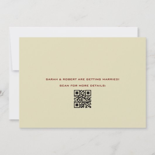 Retro Movie Ticket Stub Admit Two Wedding Save The Date (Rückseite)