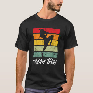Retro Muay Thai Vintager MIXED MARTIAL ARTS Martia T-Shirt