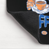 Retro Müde Mütter Kaffeeclub Lustiges Mütterleben Mousepad (Ecke)