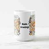 Retro-Müde-Mütter-Kaffeeclub Vintage-Ästhetik Kaffeetasse (Mittel)