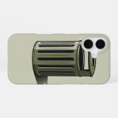 Retro-Mülleimer einfach iPhone 16 Hülle (Rückseite (Horizontal))