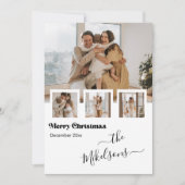 Retro Multi Foto Weihnachten (Vorderseite)