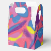 Retro Multicolor 90s Geschenkschachtel (Geöffnet)