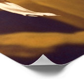 Retro-Mumie Pin-up Poster (Ecke)