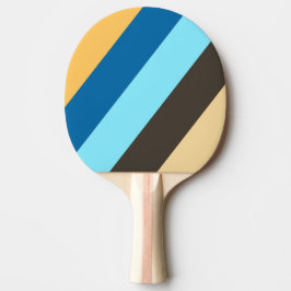 Retro Murmur Bold gestreift Tischtennis Schläger
