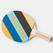 Retro Murmur fett gestrichen mit Name Tischtennis Schläger (Seitenansicht)
