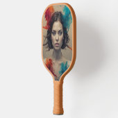 Retro Muse Pickleball Paddle Art (Links)