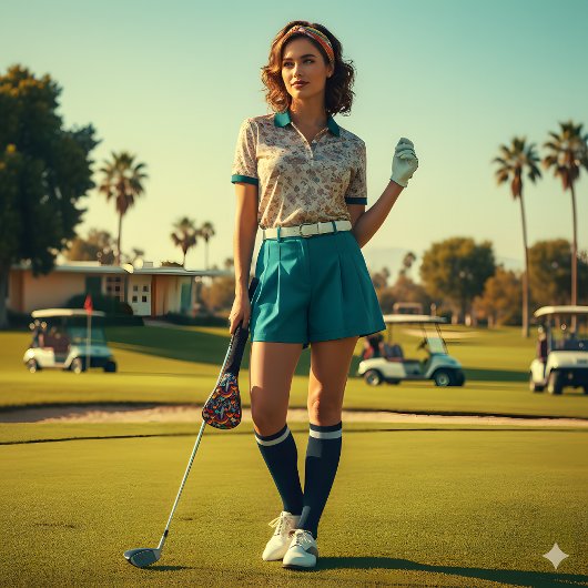 Retro Mushroom Groove Golf Head Cover Golf Headcover