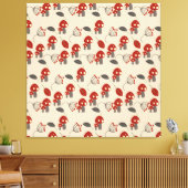 Retro Mushroom Kitchen Deco Leinwand Art (Insitu (Wohnzimmer))