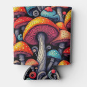 Retro Mushroom Magic Can Cooler Dosenkühler (Vorderseite)