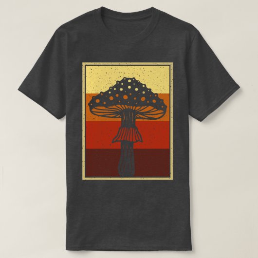 Retro Mushroom T-Shirt (Design vorne)