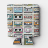 Retro Music Cassette: Nostalgisches Symbol Dosenkühler (Rückseite)