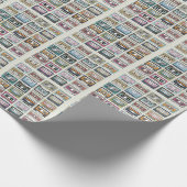 Retro Music Cassette: Nostalgisches Symbol Geschenkpapier (Ecke)