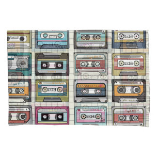 Retro Music Cassette: Nostalgisches Symbol Kissenbezug