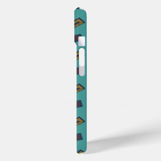 Retro Music Collage Mixtape Personalisiert Case-Mate iPhone Hülle (Rückseite / Links)