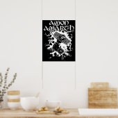 Retro Music Gift für Amon Amarth Liebe Fans Poster (Küche)