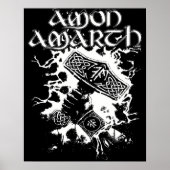 Retro Music Gift für Amon Amarth Liebe Fans Poster (Vorne)