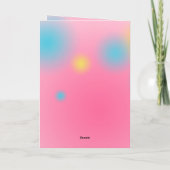 Retro Music Girls Band Birthday Party Einladung (Rückseite)