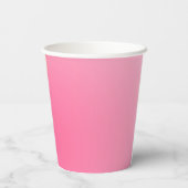 Retro Music Girls Band Birthday Party Pappbecher (Rückseite)