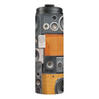 Retro Music Lautsprecher Wall Design
