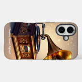 Retro Music Magic Case-Mate iPhone Hülle (Rückseite (Horizontal))