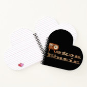 Retro music Minion Notizblock (Innenseite)