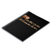 Retro music Minion Notizblock (Linke Seite)