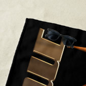 Retro music Minion Strandtuch (Beispiel)