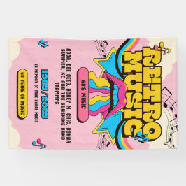 RETRO MUSIC POSTER banner