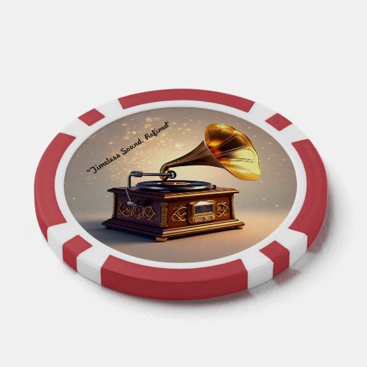 "Retro Musical Charm" Pokerchips (Einzeln)