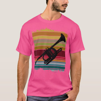 Retro Musical Instrument Trompete T-Shirt