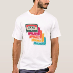Retro Musician 90 Generation 90S Music Casse T-Shirt