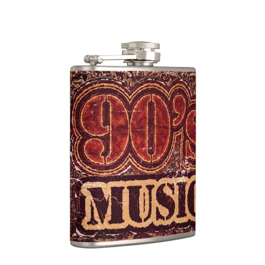 Retro-Musik 90er Flachmann (Rechts)
