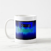 Retro Musik Kaffeetasse (Links)