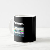 Retro-Musik-Kaffeetasse Kaffeetasse (Vorderseite Links)