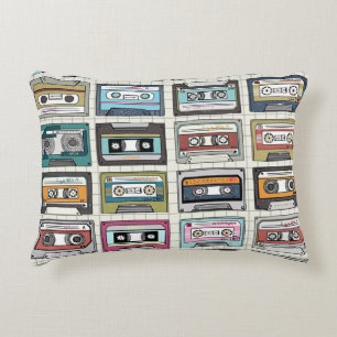 Retro-Musik-Kassette: Nostalgisches Symbol Dekokissen
