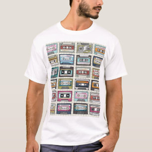 Retro-Musik-Kassette: Nostalgisches Symbol T-Shirt