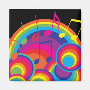 Retro Musik Magnet