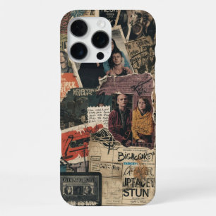 Retro-Musik-Papier-Collage-Musiker-Geschenk iPhone 16 Pro Max Hülle