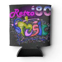 Retro-Musik-Sound der 80er Jahre