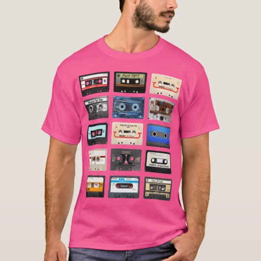 Retro-Musik T-Shirt (Vorderseite)