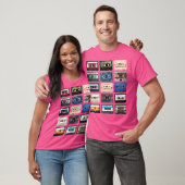 Retro-Musik T-Shirt (Unisex)