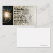 Retro-Musikband Visitenkarte (Vorne/Hinten)