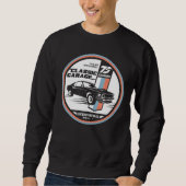 Retro Muskel Car Revival T-Shirt Sweatshirt (Vorderseite)